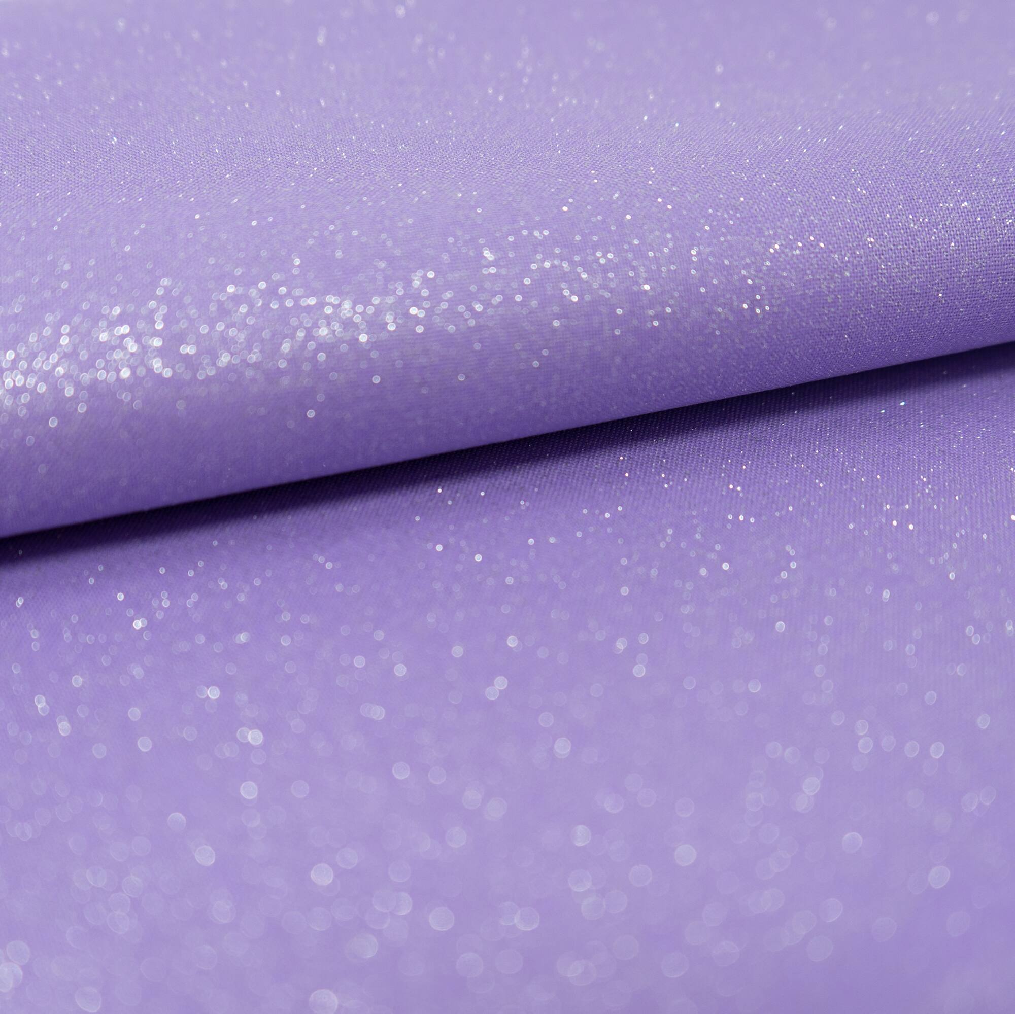 SINGER Glitter Lilac Cotton Fabric